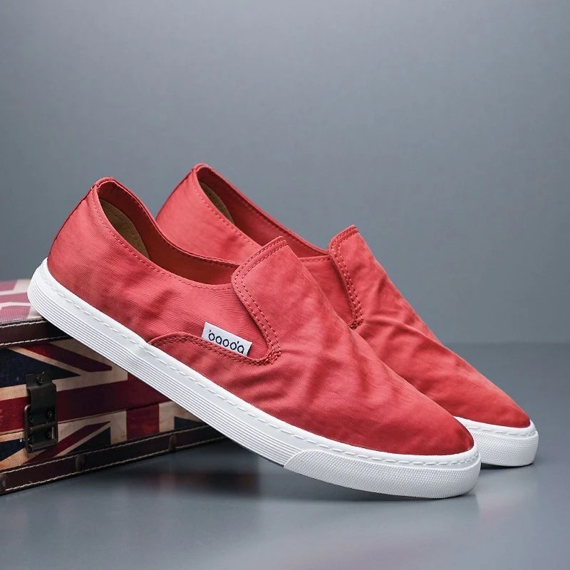 baoda/宝达新款老北京布鞋春夏男士透气一脚蹬板鞋休闲男鞋#042