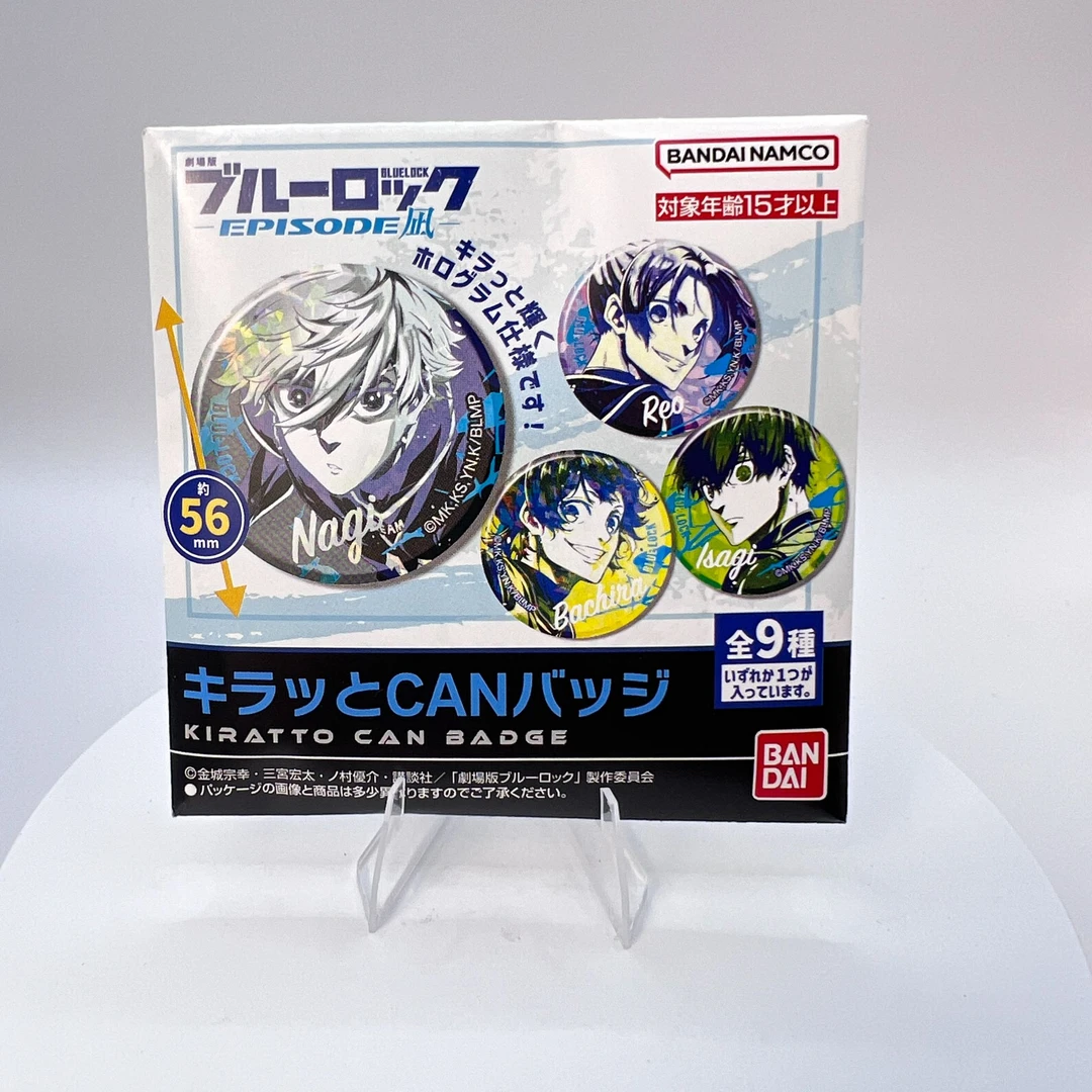 【路琪潮玩】日谷蓝色监狱水墨吧唧盲盒