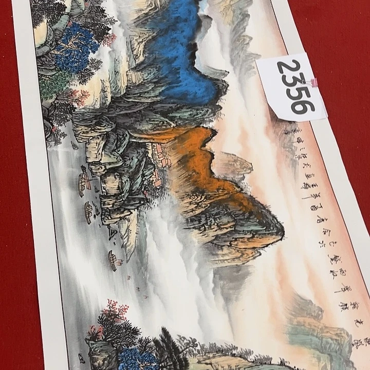 国画作品多次参加国内外