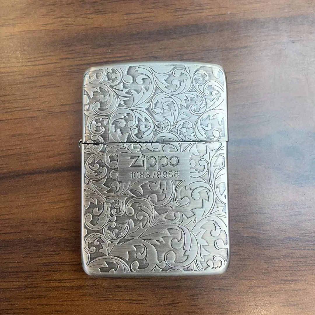 zippo打火机1941-中标古银唐草 005221
