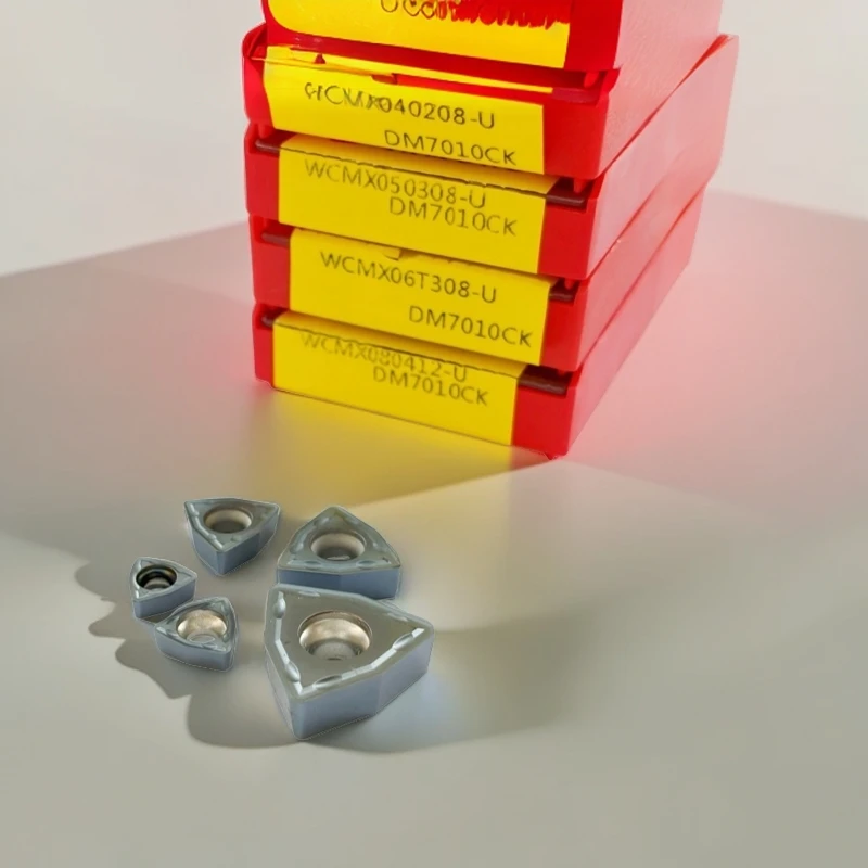 戴尔蒙德U钻暴力钻WCMX SPMG 系列数控刀片黑灰色涂层，通用款