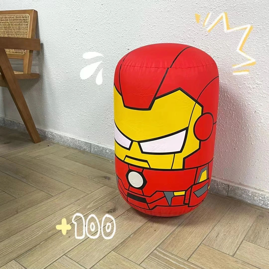 中号充气卡通不倒翁拳击袋锻炼益智玩具