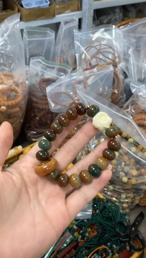 【闪购商品】菩提根/象牙果手串敦煌苹果醒狮手串