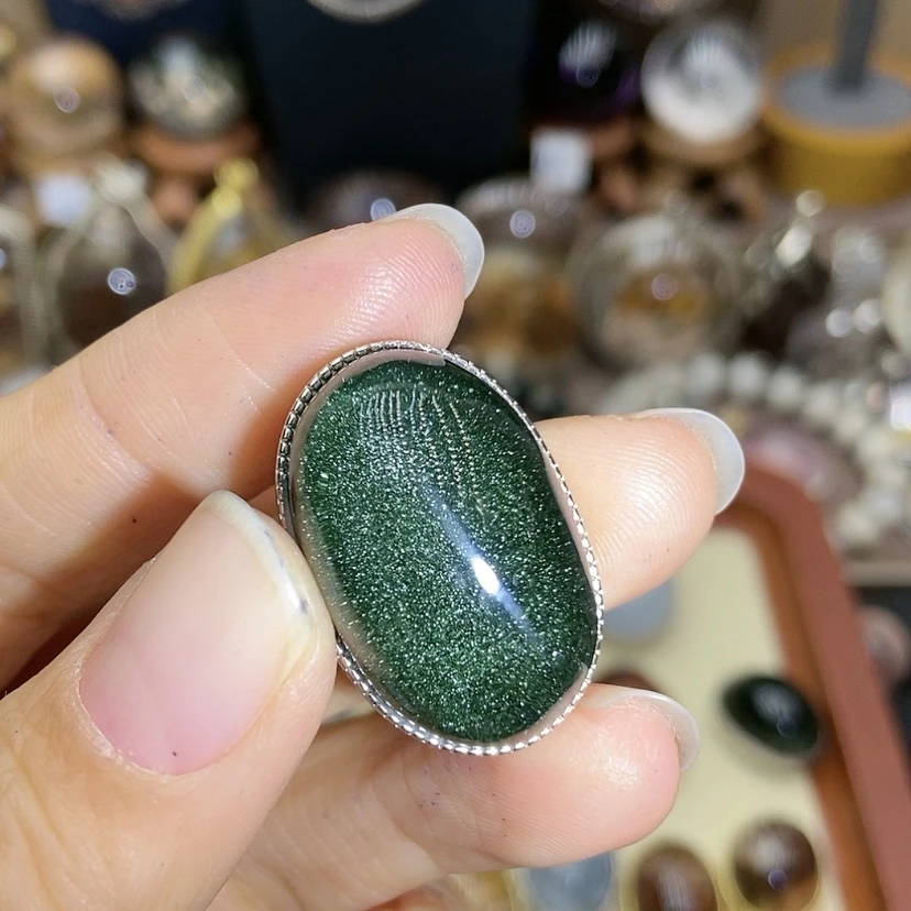 【闪购商品】水晶项链银S925镶嵌喵****?