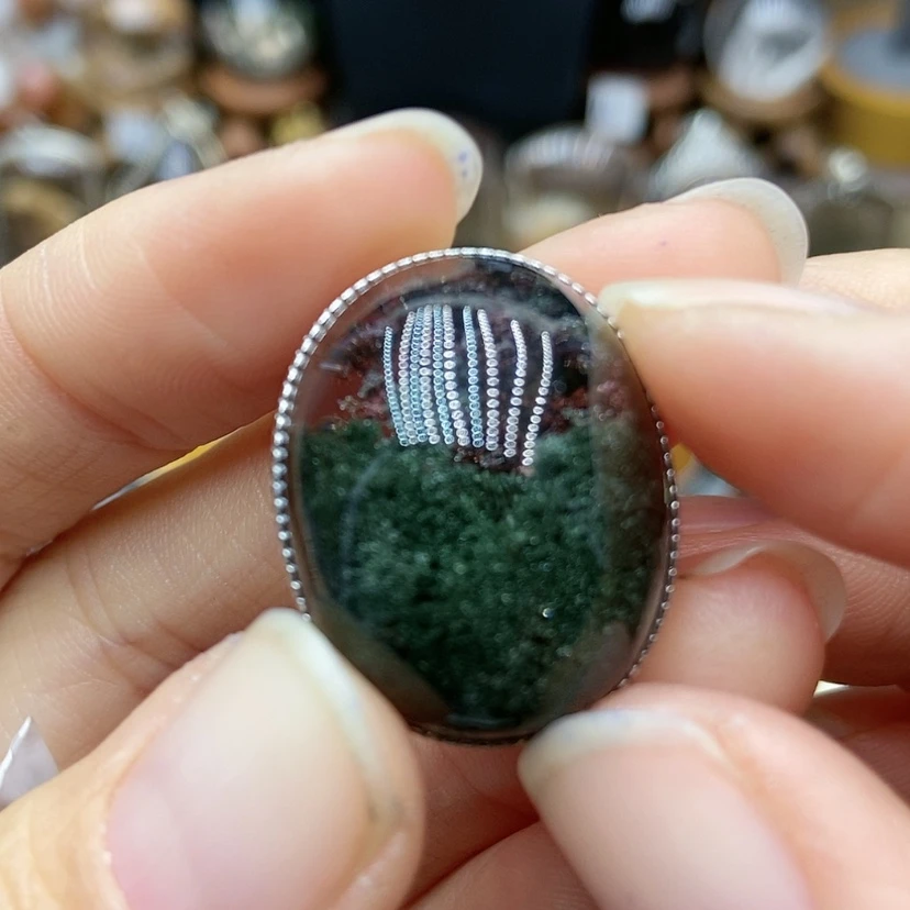 【闪购商品】水晶项链银S925镶嵌淡****9