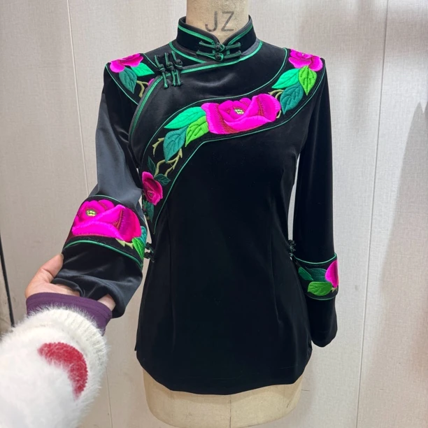 直播链接 看好主播给的编码款式再下单 NO退NO换（苗族机子绣上衣）