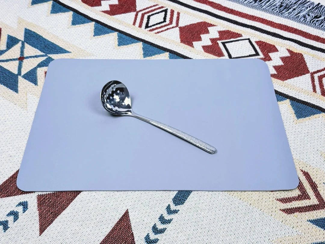 优雅布纹柄漏勺勺子餐具304不锈钢火锅工具长度21CM