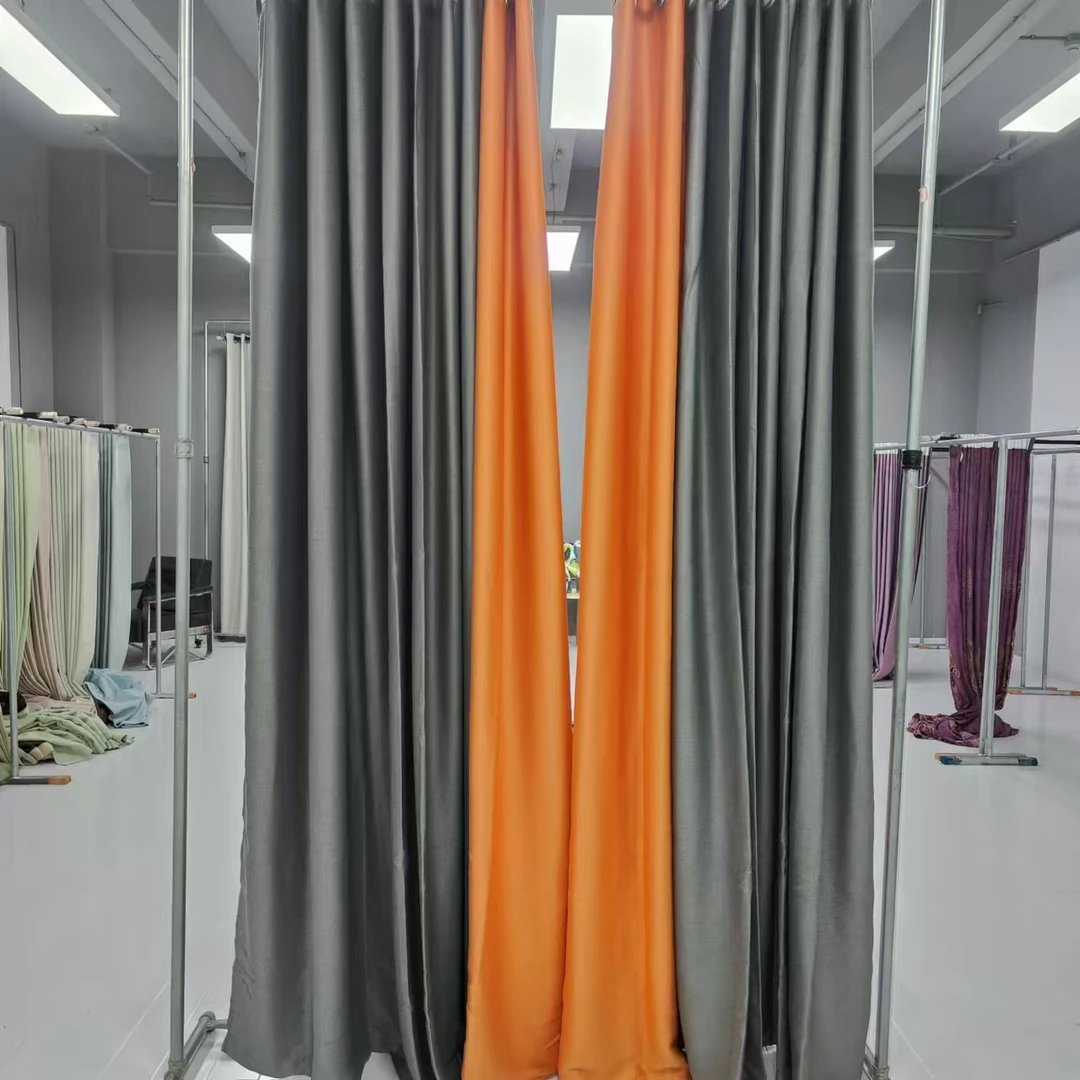 D08客厅卧室窗帘成品（一套，两片）
