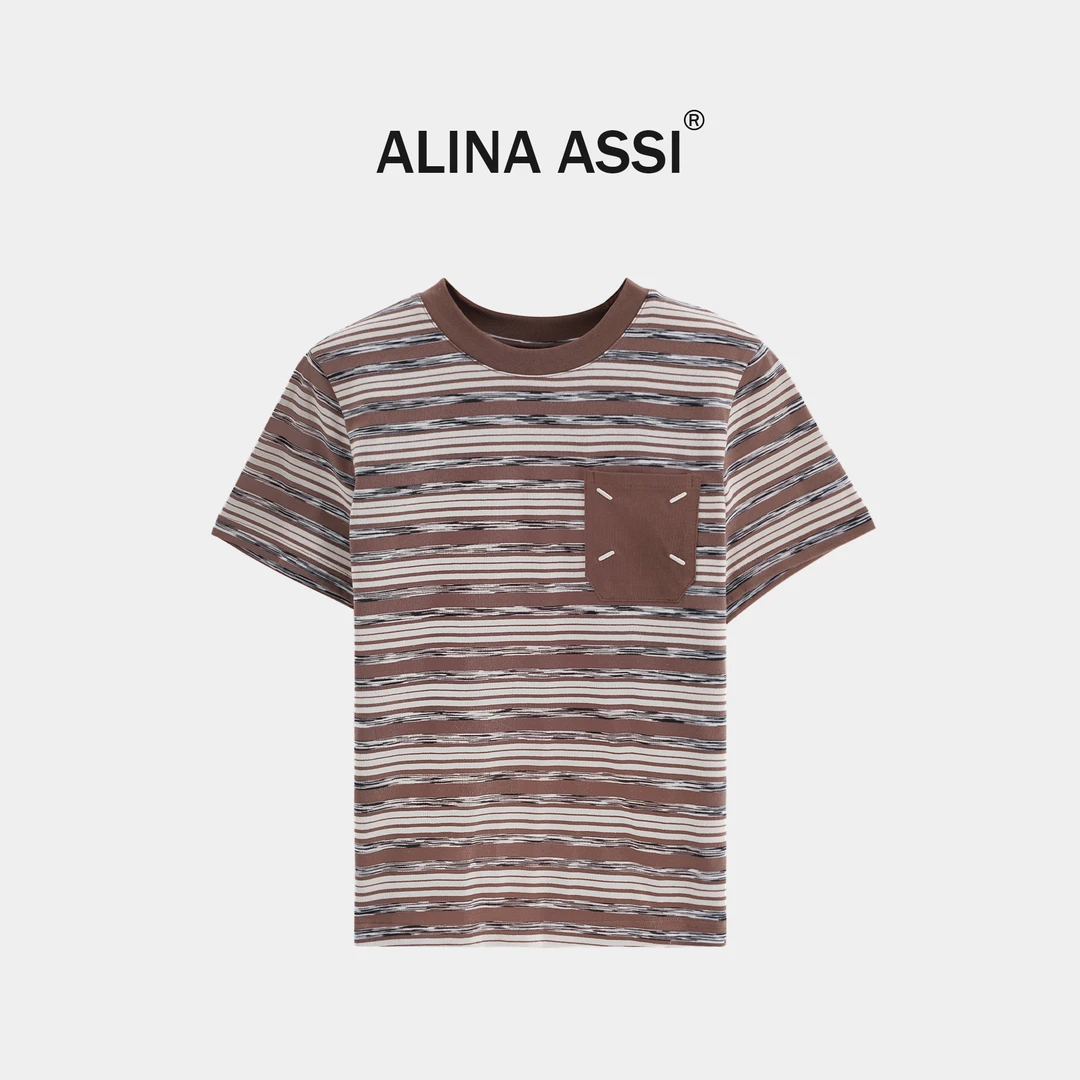 【现货】2025夏季新款潮牌女装休闲半袖上衣YML370