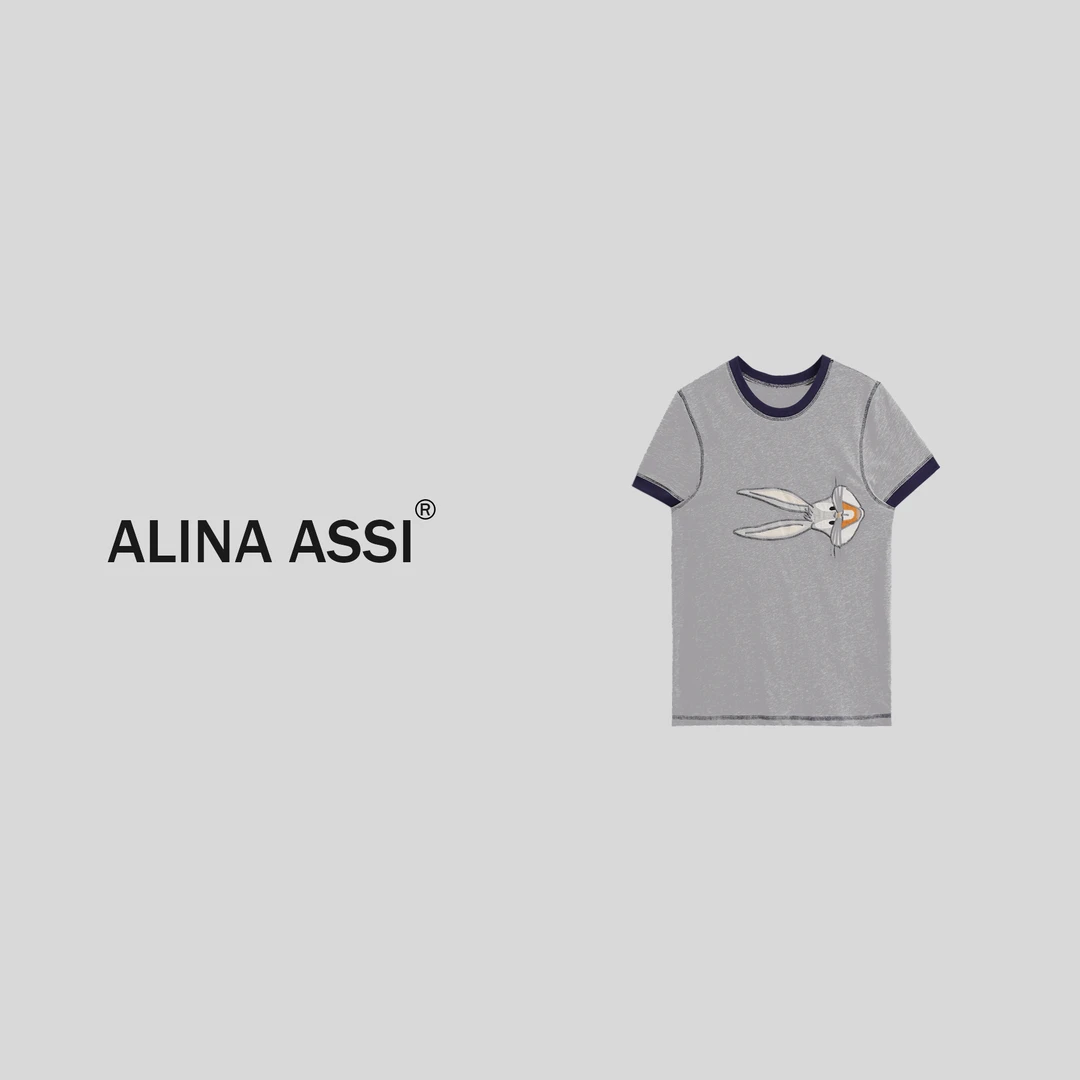 【糯米姐】2025春夏新款百搭时尚T恤简约显瘦短袖上衣YML901