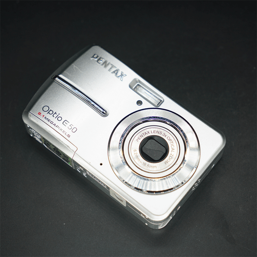 9新 Pentax/宾得 E50 810W/3倍 送5号电池 复古CCD