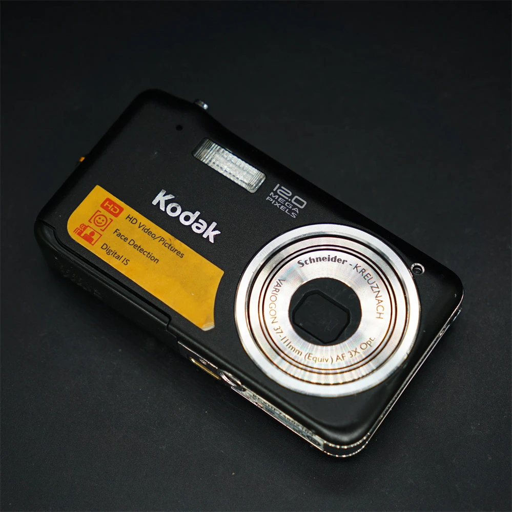 9新 Kodak/柯达 V1233 1200w/3倍 配件齐全 复古CCD