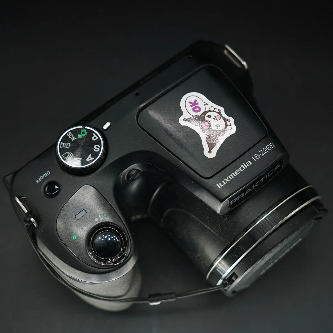 9新 Praktica/柏卡 德国帕卡z26s  1600w/26倍  长焦 送5号电池