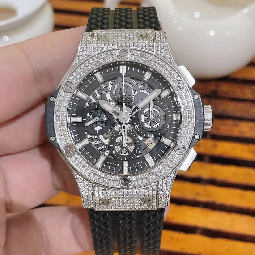 99新 Hublot/宇舶表 大爆炸系列311/镂空后钻/44mm/自动机械男表