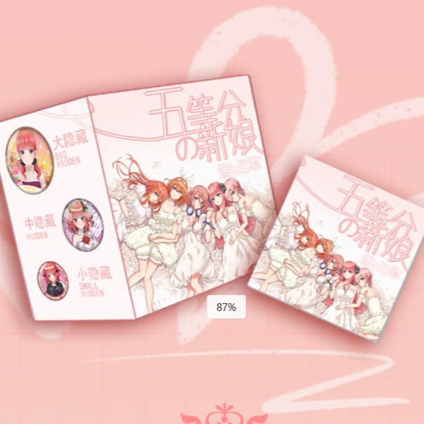 开开【五等分の花嫁】爱的恋歌系列 同人二创反光吧唧徽章（默认代拆）