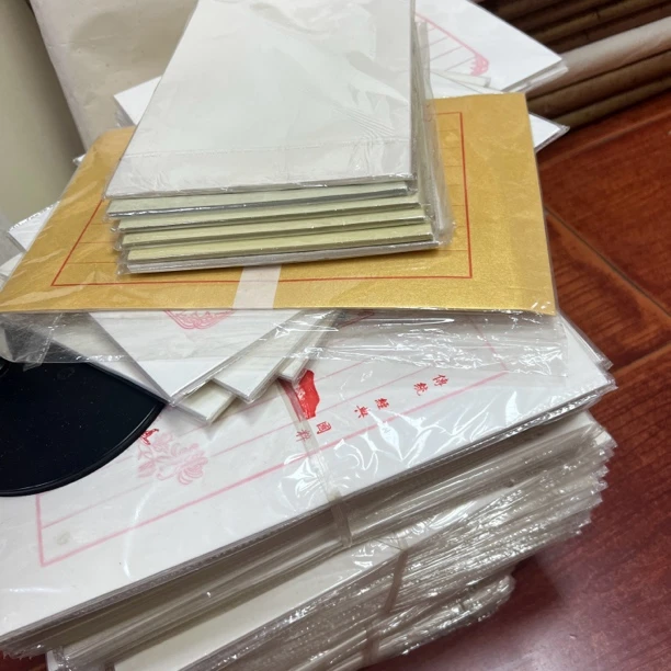 宣纸拍品链接  六尺古法楮皮50张