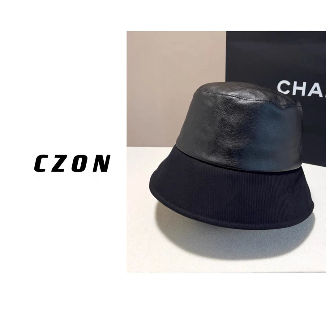 【CZON】2023秋冬新款拼接高级感渔夫帽