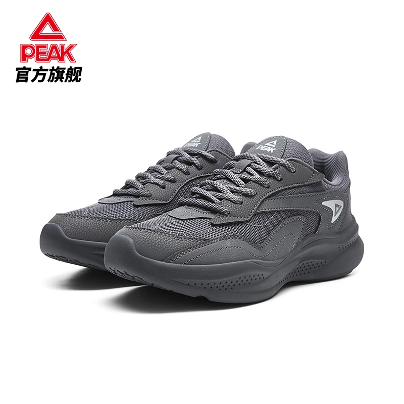 匹克云程休闲鞋情侣百搭男鞋子秋季户外极简新款运动鞋-DE330417
