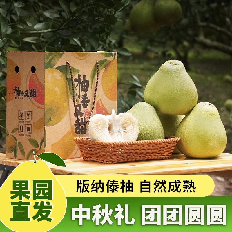 【中秋礼盒】西双版纳傣柚 老树柚子 新鲜爆汁香甜 原产地果园直发