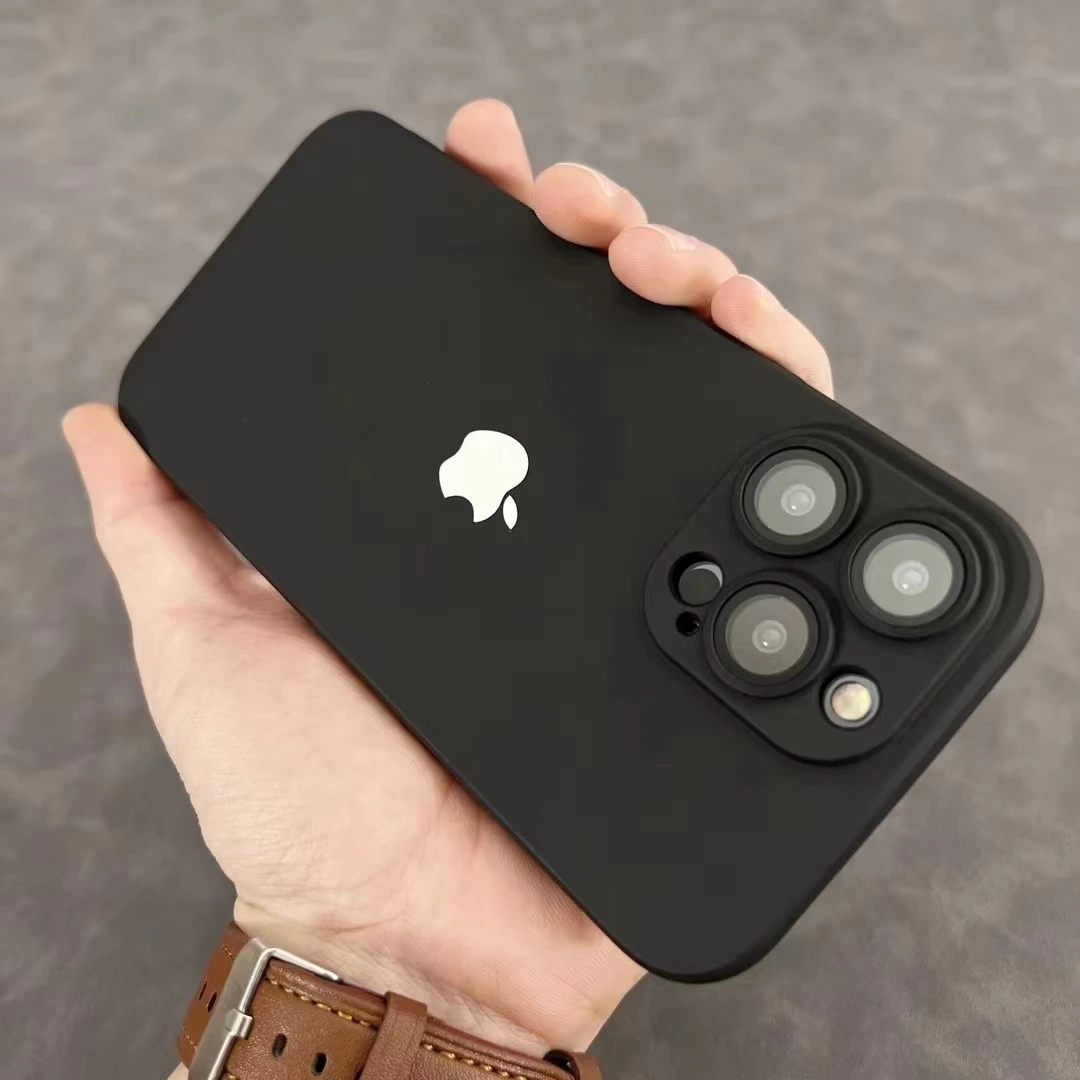 适用苹果15手机壳液态硅胶iPhone15promax超薄磨砂全包防摔软壳14