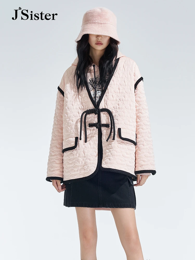 Jsister 秋冬新款 JS女装时尚小香风流行保暖短外套女 S345207476