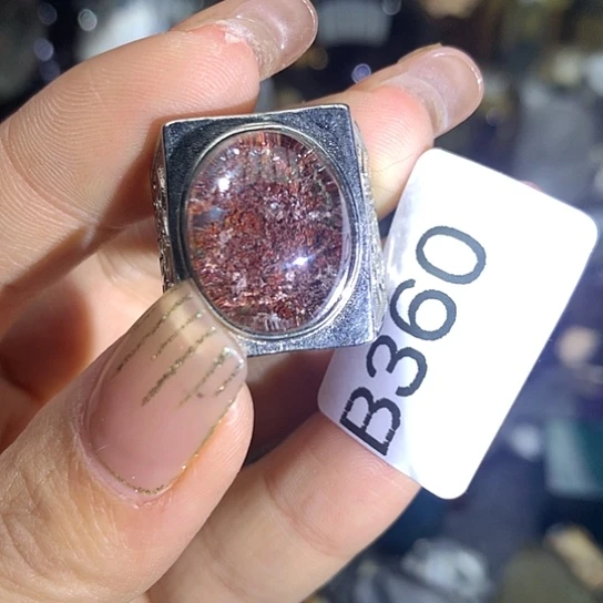 水晶戒指未镶嵌水晶