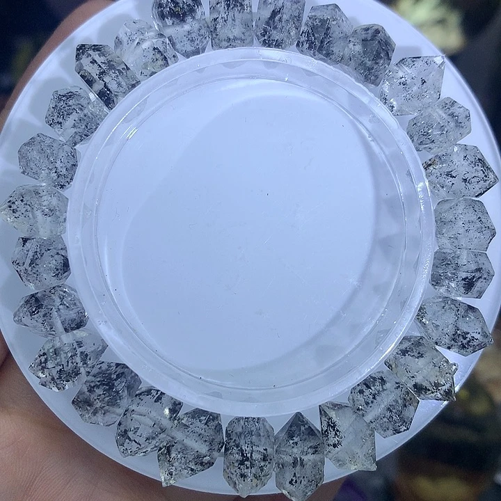 水晶天然水晶闪灵手串未镶嵌