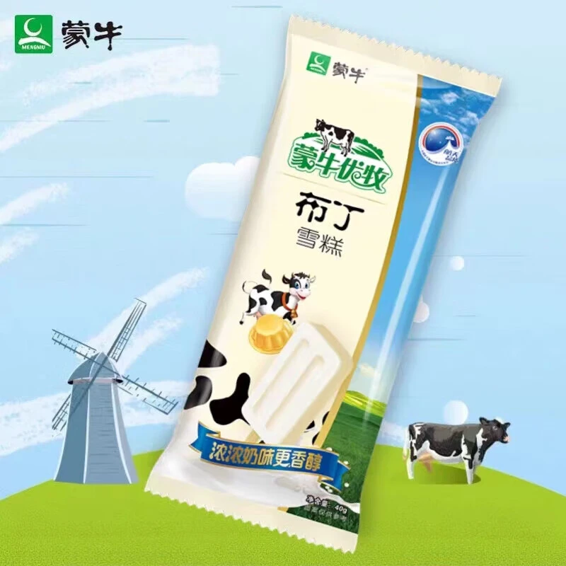 蒙牛优牧 小布丁雪糕40g/袋 香醇奶味