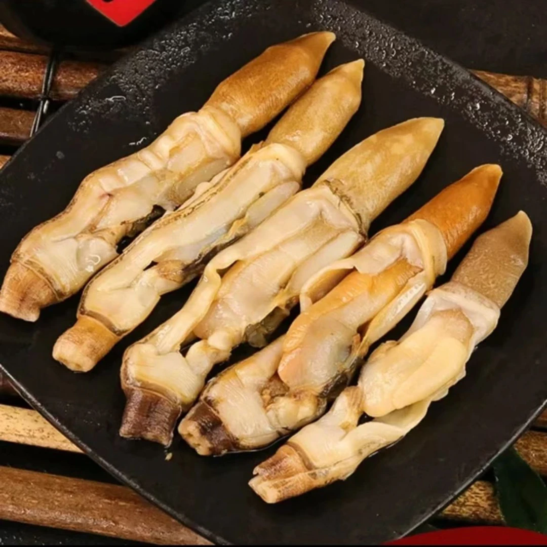 【4包4斤】大个蛏王肉 500克/包 开口去沙味道鲜美 连云港冷链发货