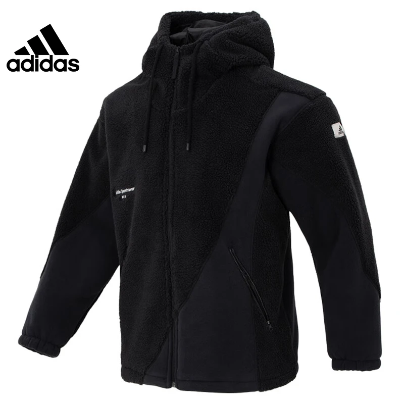 Adidas阿迪达斯冬季男款运动外套休闲舒适保暖百搭连帽夹克IP4973