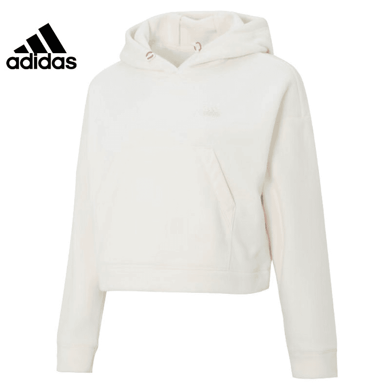 adidas阿迪达斯冬季女款运动卫衣户外训练休闲连帽  套头衫IP7043