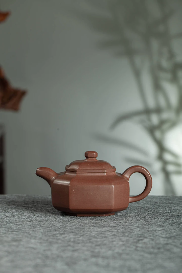 塑方斋紫砂景舟壶360CC黄龙山紫泥全手工制作高端茶具