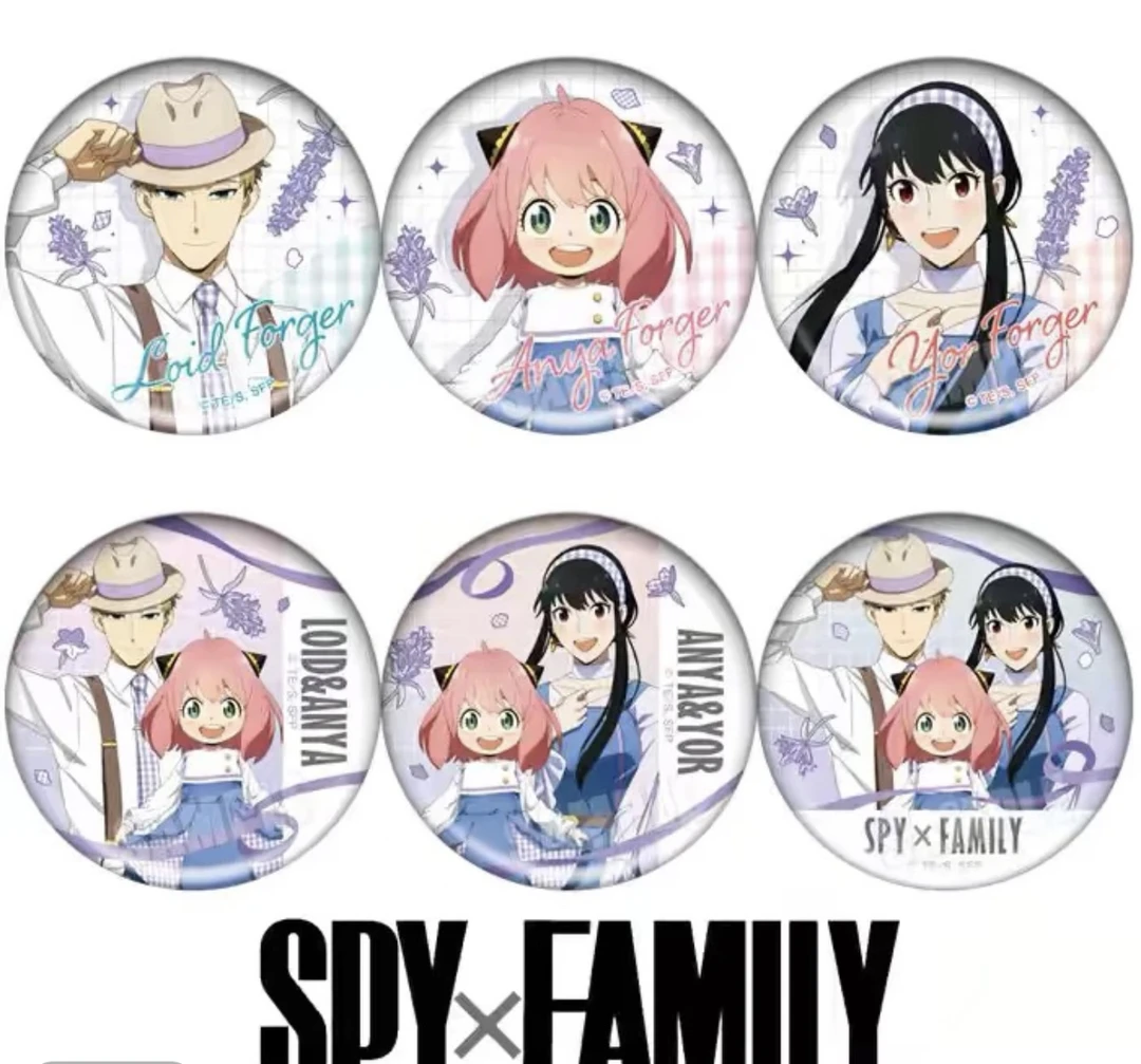 【拆盒】间谍过家家 亲子装吧唧 （代拆）