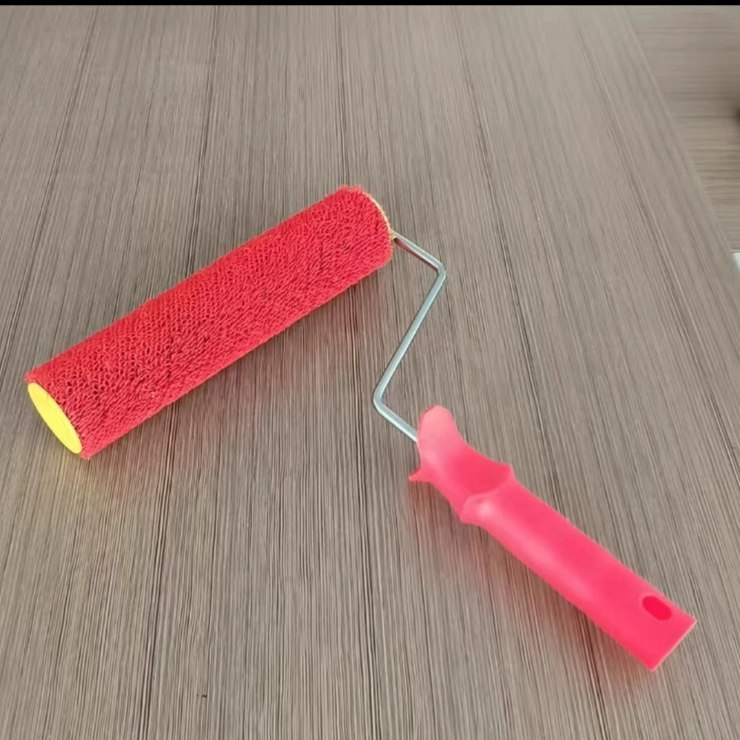 腻子乱纹滚筒刷墙工具9寸腻子漆硅藻泥滚筒艺术漆涂料工具纹理