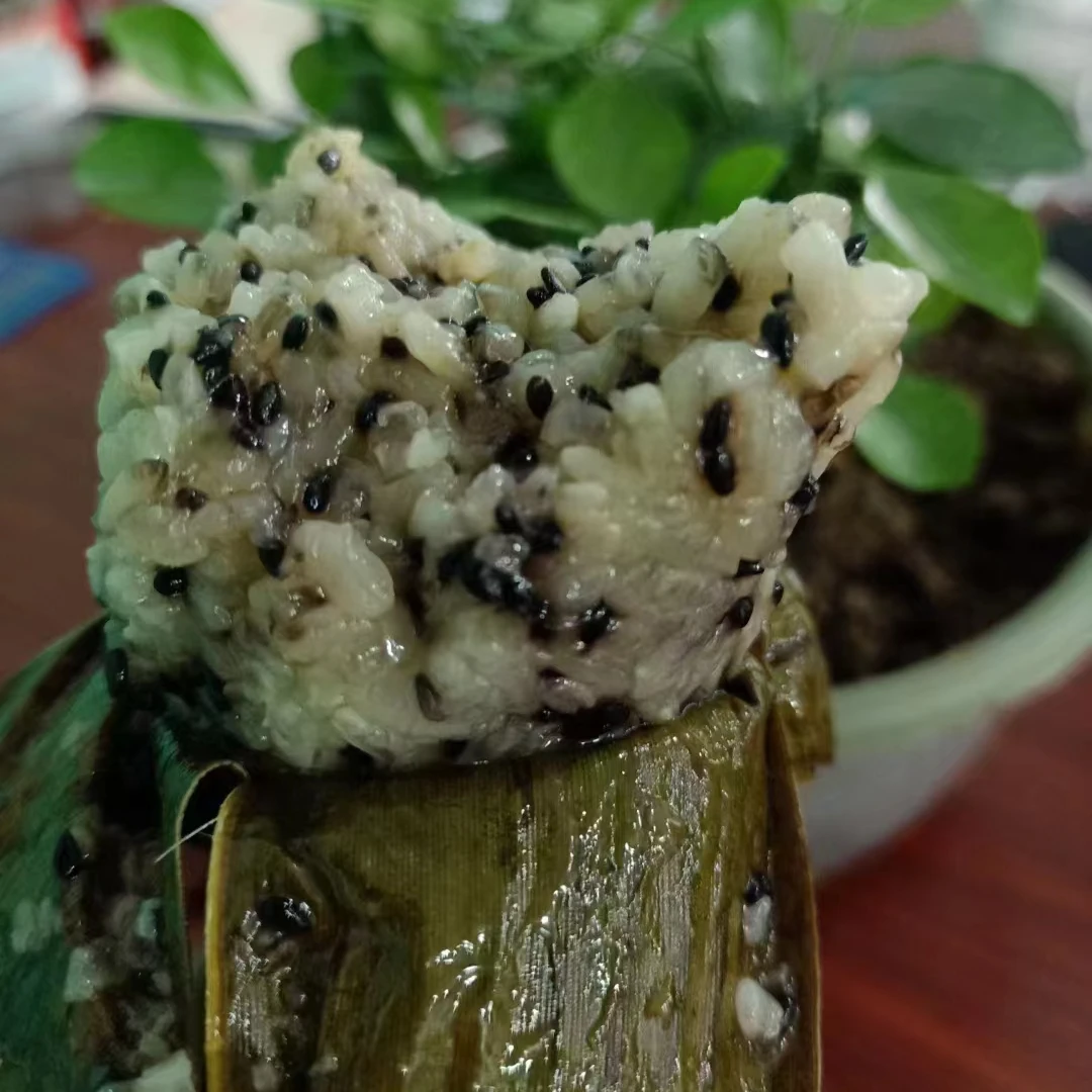 【绿草垛】安徽宿松特产山壳佬农家芝麻粽子鲜肉粽子20个起