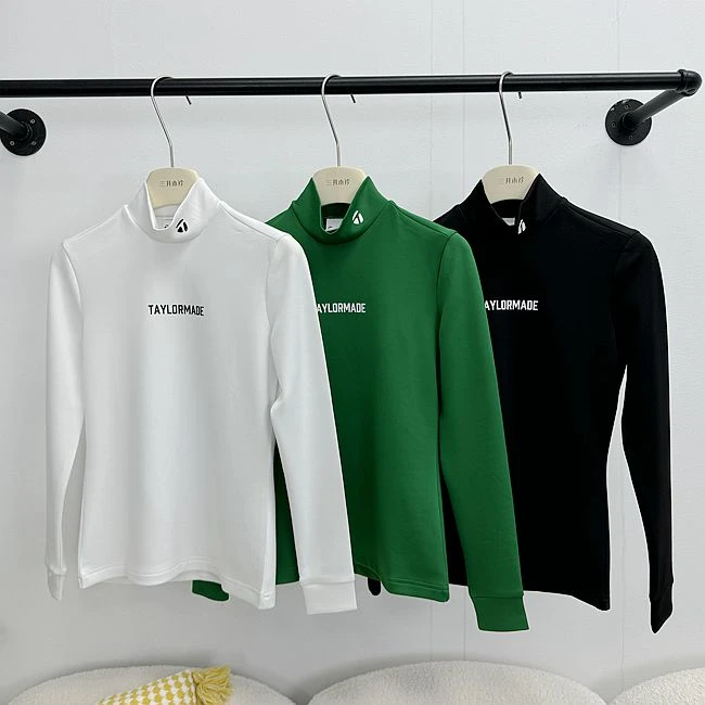 韩高尔夫女士秋冬打底衫弹力保暖舒适半高领修身golf长袖T恤