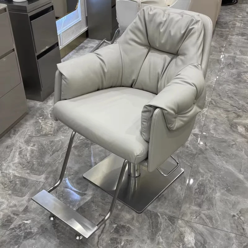 网红理发店椅子发廊专用可升降高端美发椅子现代烫染区椅子剪发椅