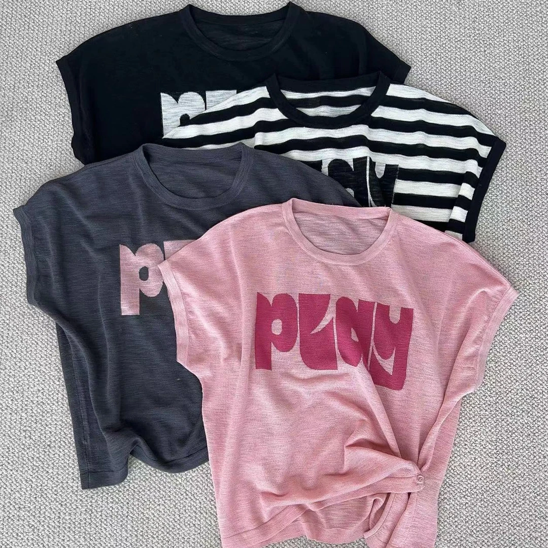 QS012薄款冰丝短款针织衫女夏季新款韩版侧边一粒扣小个子竹节麻