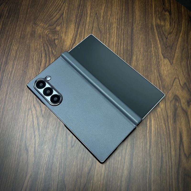 适用于三星Galaxy ZFold6手机壳fold6折叠屏保护套中轴铰链后壳潮