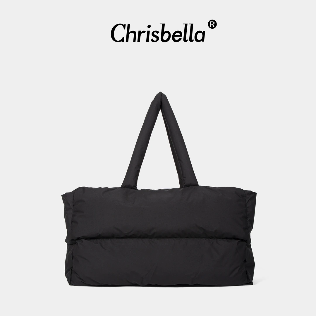 CHRSIBELLA羽绒感柔软大托特包