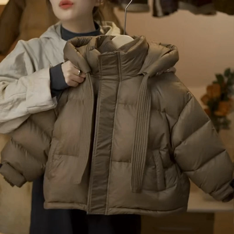 【西西】【现货】儿童冬男童白鸭绒羽绒服冬季时尚外套HXX1813