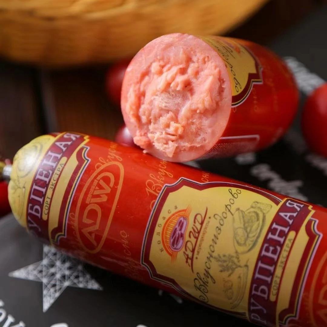 【直播专属RU】俄罗斯风味卢布肠牛筋肠180g克火腿香肠早午餐