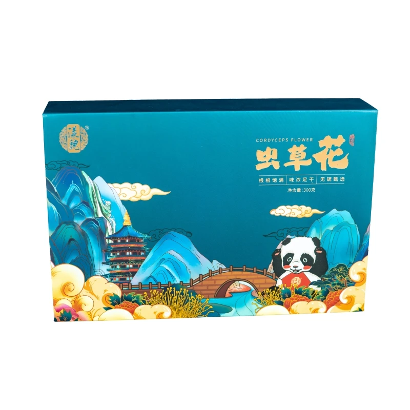 虫草花300克盒装陕西特产汉中特产