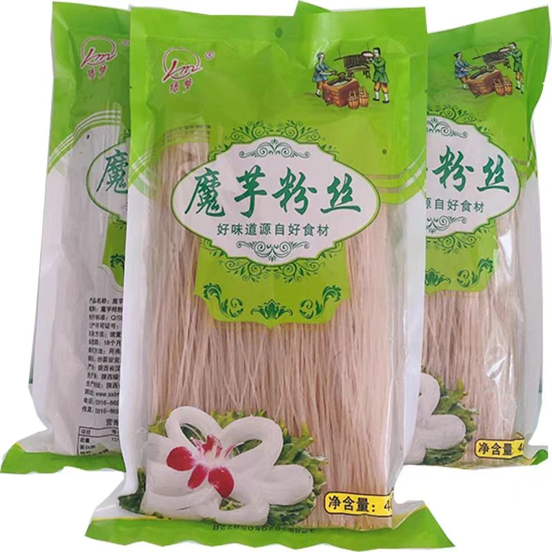 绿梦低脂代餐凉拌火锅粉食材干魔芋粉丝400克袋装包邮