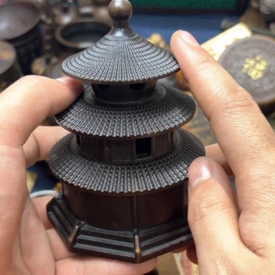 铜器摆件收收藏藏