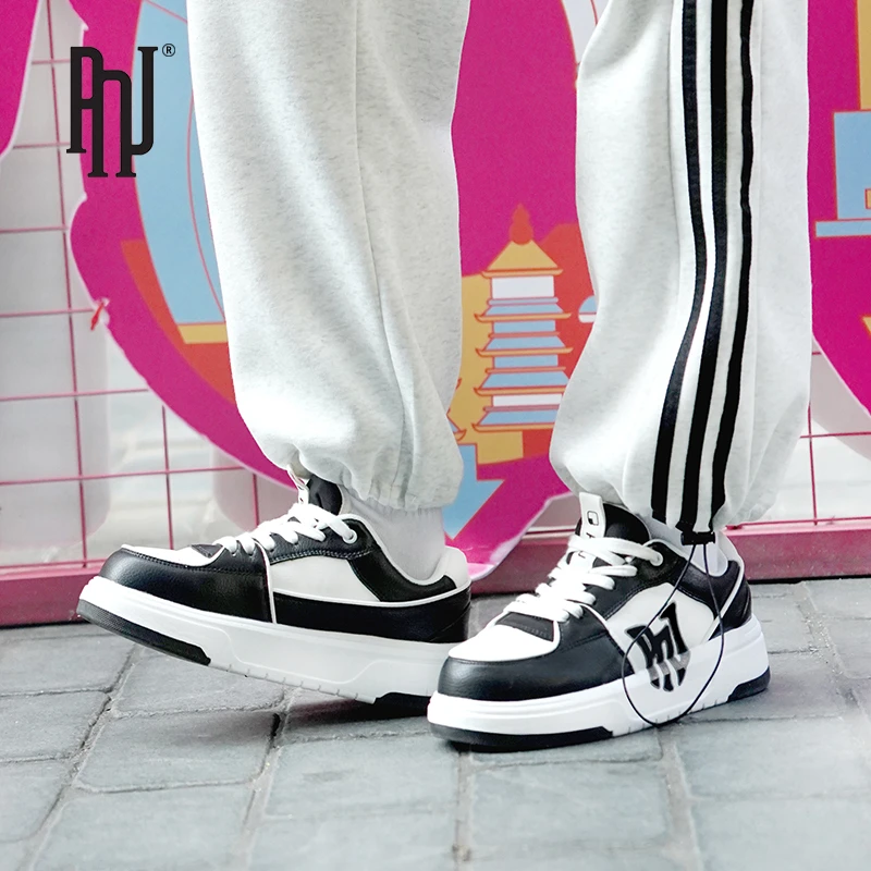 PNJ新款情侣低帮小众百搭休闲学长鞋时尚韩版休闲鞋PL1F-K003-1