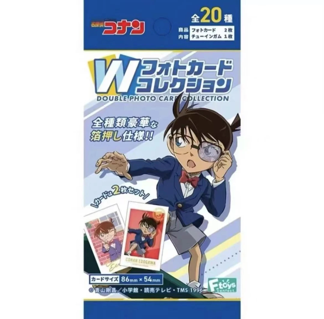 日版官谷名侦探柯南 F-toys 食玩ins风烫金拍立得盲盒卡牌（代拆）