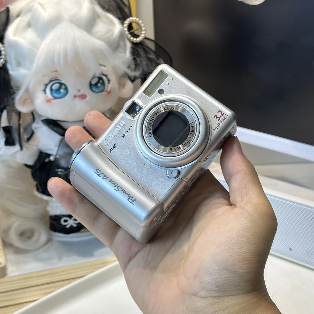 9新 Canon/佳能 佳能a75 冷白皮人像神器 复古感四节五号电池供电