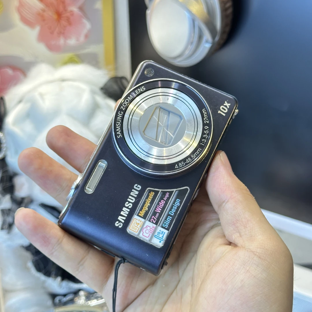 9新 Samsung/三星 三星pl210小长焦可自拍冷白皮有美颜带配件