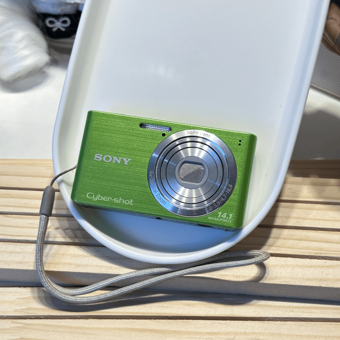 9新 Sony/索尼 索尼w610香草绿 网红机1400万像素复古感 数码相机